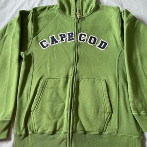 Cuffy’s Cape Cod Green Zip Hoodie